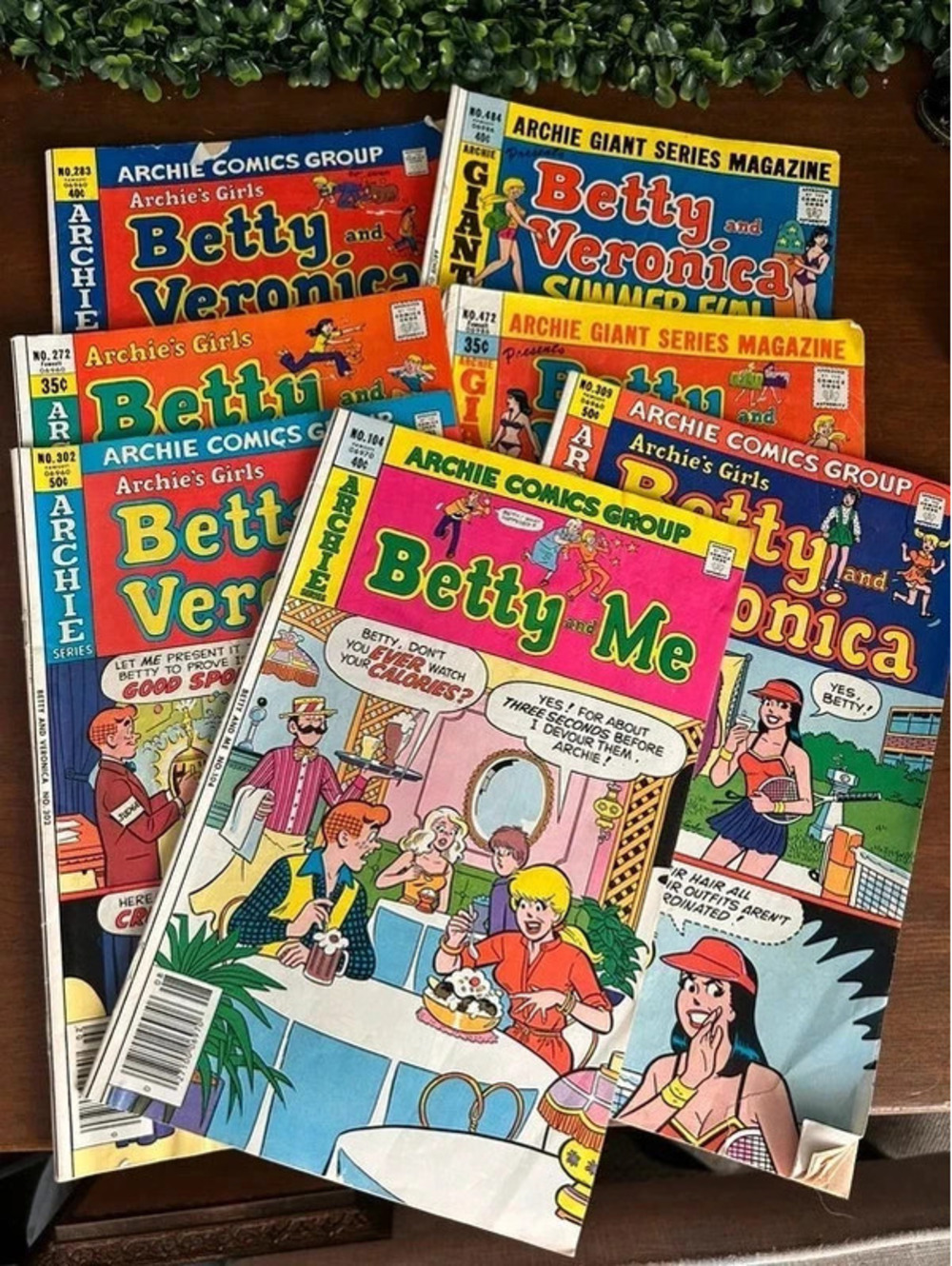 Vintage Archie Comics Lot of 7 Mixed Issues Betty Veronica Jughead